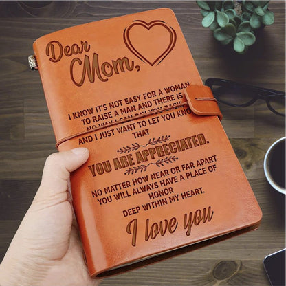 FMN060 (JD94) - To Mom - You Are Appreciated - Vintage Journal - Family Notebook