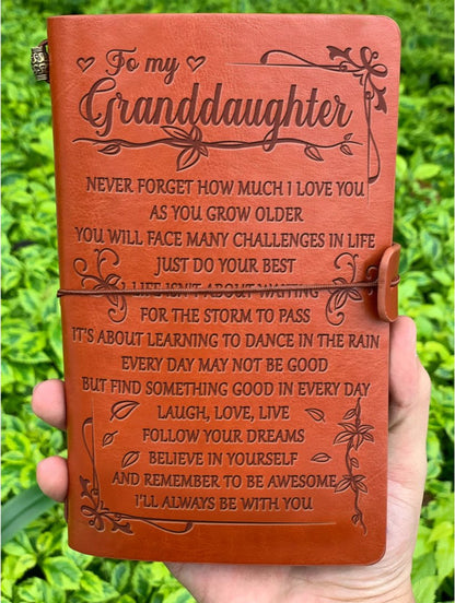 FMN33 (M15) - To My Daughter - Never Forget How Much I Love You - Vintage Journal - Family Notebook