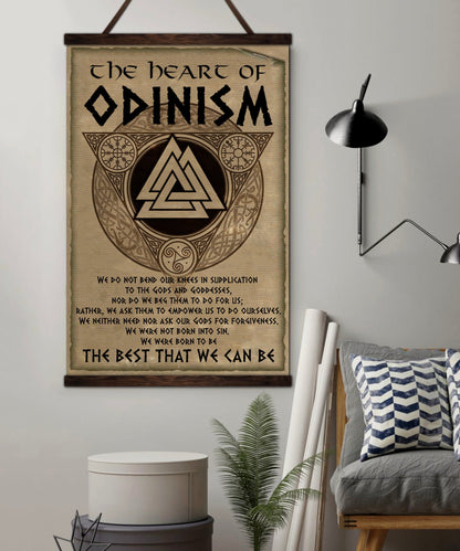 VK004 - Odin 9 Noble - Viking Canvas With The Wood Frame