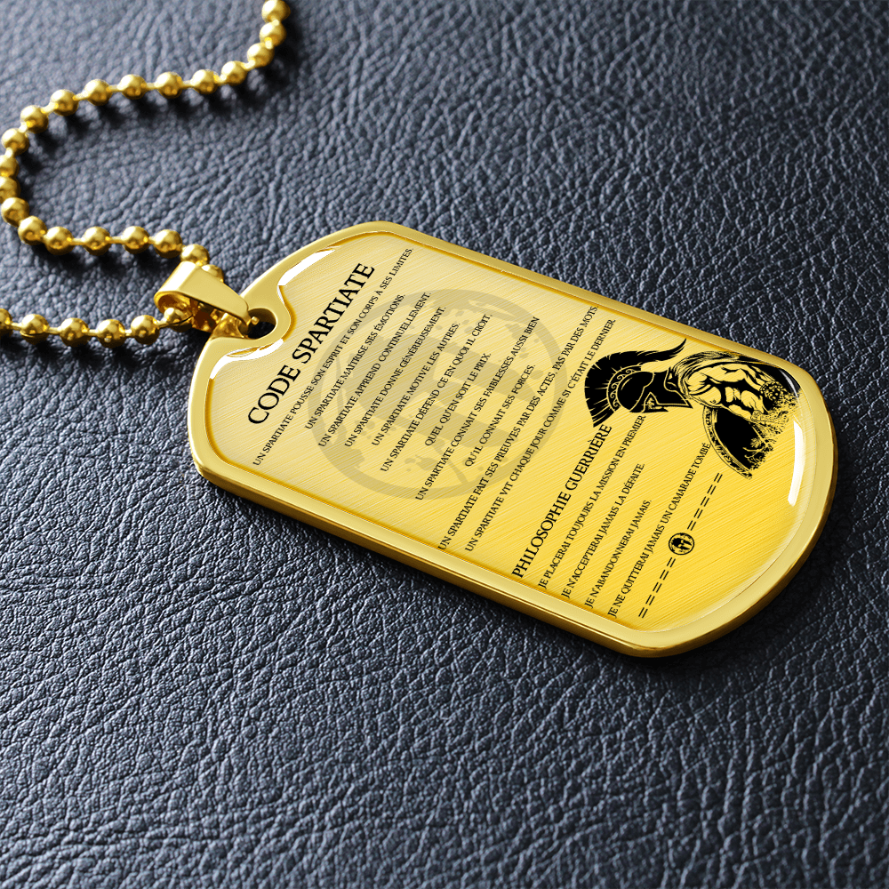 Warrior ethos dog tag hotsell